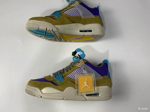 Reps TBK DJ5718-300 Moss x Desert 4 Air Jordan SP Union 0803